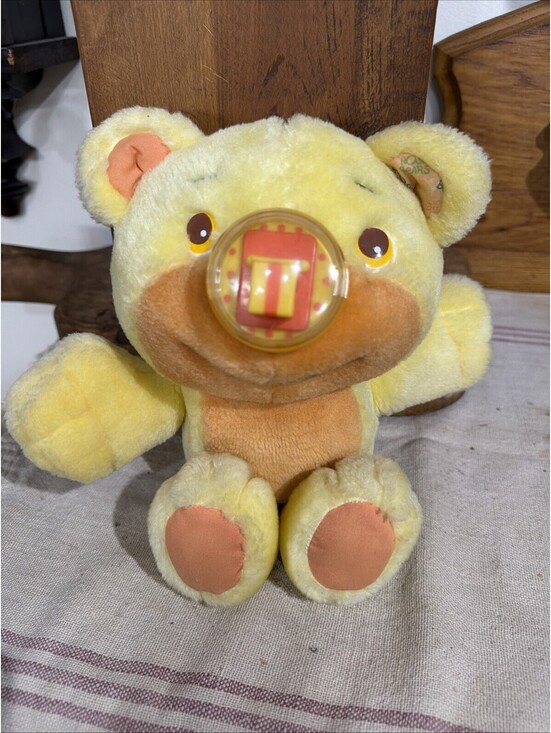 Playskool Other - Vintage Nosy Bear Surprise Jack in the Box Nose Plush 11" 1987 Playskool Works